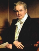 Alexander Von Humboldt (1769-1859). Naturalista y explorador alemán.