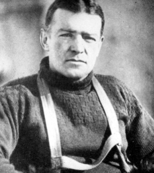 Ernest Shackleton (1874-1922). Explorador inglés-irlandés.