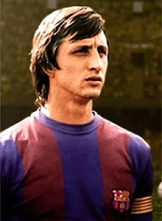 Johan Cruiff (1947-2016). Futbolista y entrenador holandés. Héroe de Atlántis.